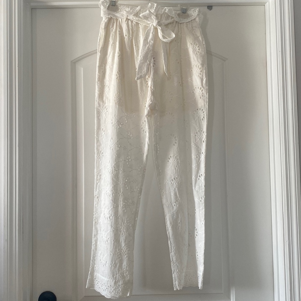 NEW Eyelet High Waist Pants